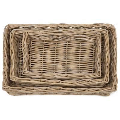 Корзина Secret De Maison Numbai (набор из 3 штук ) натуральный ротанг, 61*41*13/53*32*9/43*27*9 см, Натуральный Кубу / Natural Kubu фото Корзина Secret De Maison Numbai (набор из 3 штук ) натуральный ротанг, 61*41*13/53*32*9/43*27*9 см, Натуральный Кубу / Natural Kubu. Фото №2