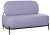 Диван Gawaii 2-х мест Лиловый. Фото №1