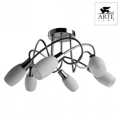 Потолочная люстра Arte Lamp Volare A4591PL-6SS фото Потолочная люстра Arte Lamp Volare A4591PL-6SS. Фото №2
