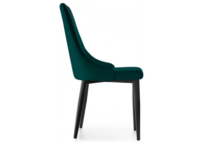 Стул Kora green / black фото Стул Kora green / black. Фото №3