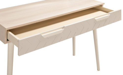 Стол рабочий Сканди Жемчужно-белый. Фото №7