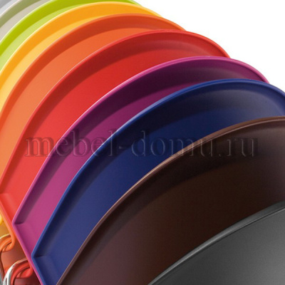 Кресло VAN HALLEN (mod. 2433S) ткань/металл, 54,5х53,5/76 см, высота до сиденья 46 см, серый/черный (поставляется по 2 шт). Фото №4