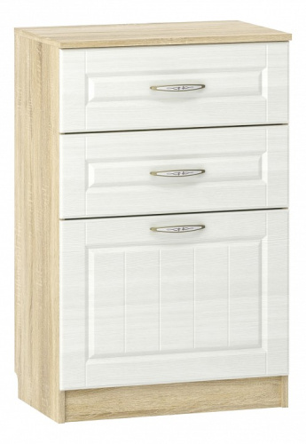 Тумба  Оливия НМ 040.45, Белое дерево, Дуб Сонома. Фото №1