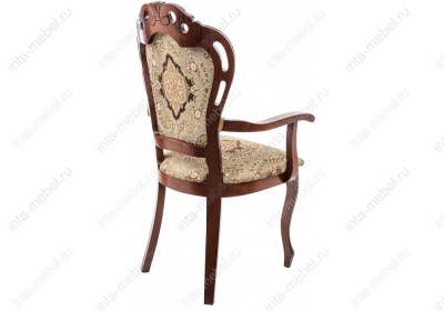 Стул деревянный Bronte вишня / патина. Фото