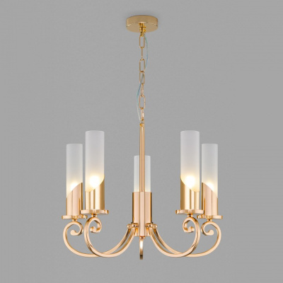 Подвесная люстра Eurosvet Banci 60117/5 золото фото Подвесная люстра Eurosvet Banci 60117/5 золото. Фото №2