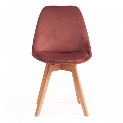 Стул Secret De Maison TULIP SOFT (mod. 74) вельвет/дерево , 54 х 47 х 83 см , коралловый (HLR 44)/натуральный (поставляется по 4 шт) фото Стул Secret De Maison TULIP SOFT (mod. 74) вельвет/дерево , 54 х 47 х 83 см , коралловый (HLR 44)/натуральный (поставляется по 4 шт). Фото №2