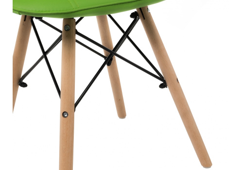 Стул деревянный Kvadro green. Фото №8