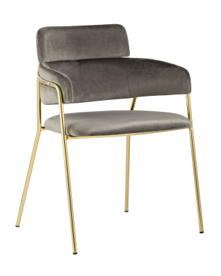 Стул Полин коричневый. Фото №2