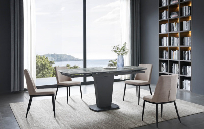 Стол B2417-6 темно-серая керамика (Neapolis). Фото