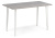 Стол деревянный Денвер Лофт 120 25 мм бетон / белый матовый. Фото №2