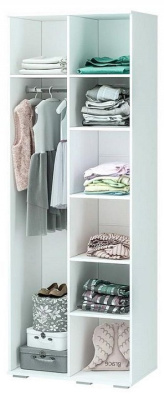 Шкаф платяной Мемори,бежевый. Фото №3