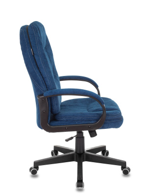 Кресло руководителя Бюрократ CH-868N Fabric темно-синий Velvet 29 крестовина пластик фото Кресло руководителя Бюрократ CH-868N Fabric темно-синий Velvet 29 крестовина пластик. Фото №5