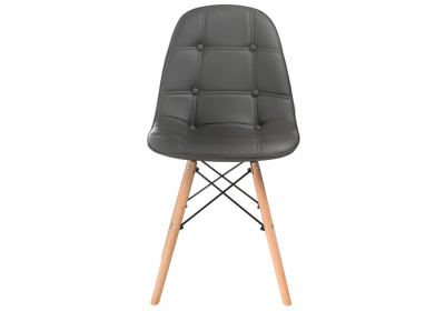 Стул деревянный Kvadro серый. Фото №3