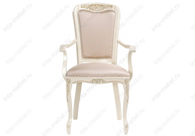 Стул деревянный Клето патина золото / ромб фото Стул деревянный Клето патина золото / ромб. Фото №3