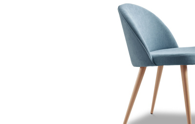 Стул DC373 blue (голубой). Фото