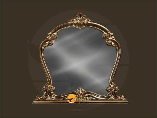 Зеркало Б5.19-4  (патина по умолчанию). Фото №1