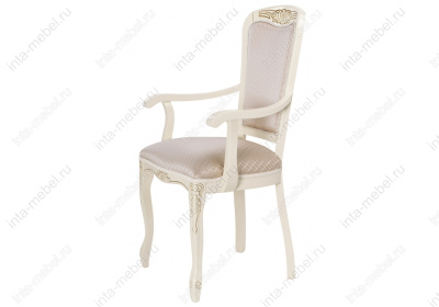 Стул деревянный Клето патина золото / ромб фото Стул деревянный Клето патина золото / ромб. Фото №4