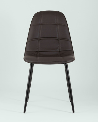 Стул Тейлор экокожа тёмно-коричневый фото Стул Тейлор экокожа тёмно-коричневый. Фото №5