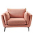 Кресло Amsterdam 5176 Коралловый (CORAL)