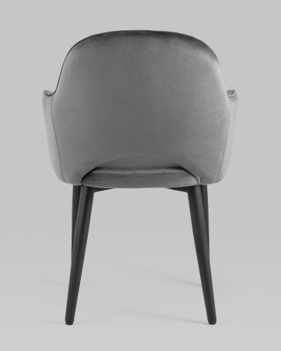 Стул Венера диамант велюр серый. Фото №6