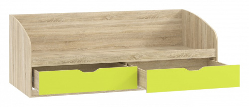 Акварель НМ 008.63-01 М2 Кровать Лайм, Дуб Сонома. Фото №2