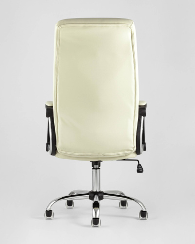 Кресло руководителя TopChairs Tower бежевое. Фото №6