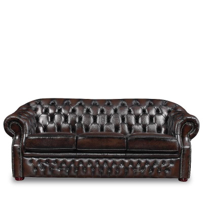 Диван B-128 (3-х местный) коричневый. Фото №2