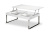 Журнальный стол J030 белый лак. Фото №8