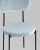 Стул Барбара велюр серо-голубой. Фото №9