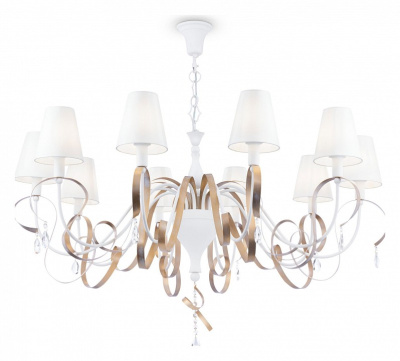 Подвесная люстра Maytoni Intreccio ARM010-10-W. Фото