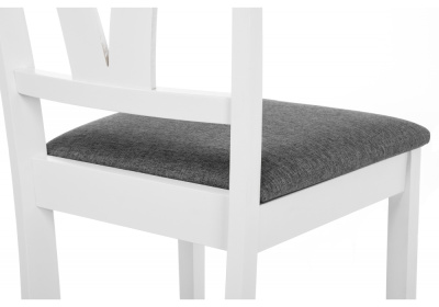 Стул деревянный Star white / light grey фото Стул деревянный Star white / light grey. Фото №5