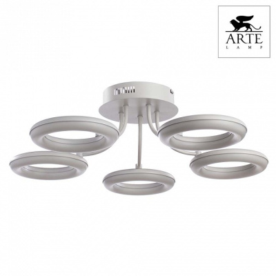 Потолочная люстра Arte Lamp Nastro A9358PL-5WH фото Потолочная люстра Arte Lamp Nastro A9358PL-5WH. Фото №2