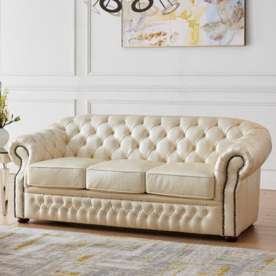 Диван-кровать B-128 (3-х местный) бежевый. Фото №2