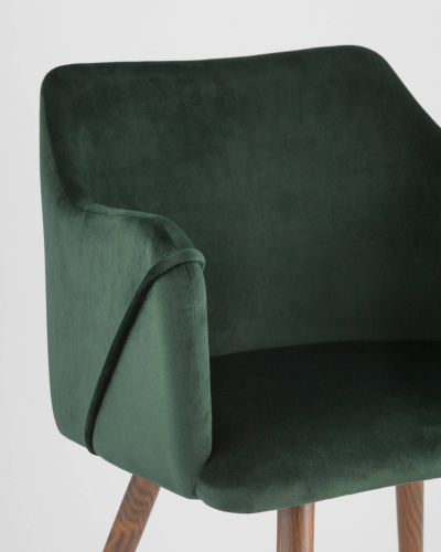 Стул Монарх зеленый. Фото №8