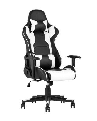 Кресло игровое TopChairs Diablo белое. Фото №2