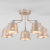 Потолочная люстра Eurosvet Benna 70105/5 шампань фото Потолочная люстра Eurosvet Benna 70105/5 шампань. Фото №1