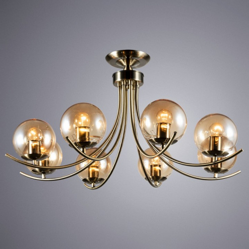 Люстра на штанге Arte Lamp Scarlett A2715PL-8AB фото Люстра на штанге Arte Lamp Scarlett A2715PL-8AB. Фото №2