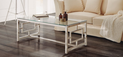 Журнальный стол DUPEN CT-228 Прозрачный. Фото