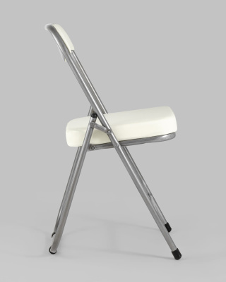 Стул складной ДЖОН металлик, слоновая кость фото Стул складной ДЖОН металлик, слоновая кость. Фото №4