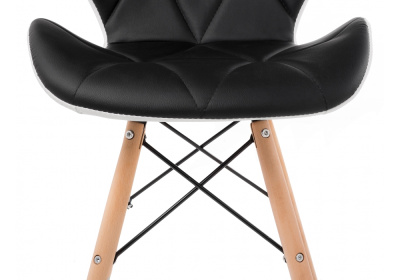 Стул деревянный PC-027 black / white фото Стул деревянный PC-027 black / white. Фото №4