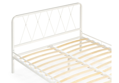 Кровать Иоханна 18 120х200 белая фото Кровать Иоханна 18 120х200 белая. Фото №4