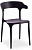 Стул TON (mod. PP-106) пластик, 50 х 50 х 76 см, черный 3010 (поставляется по 4 шт)