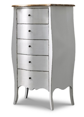 Комод вертикальный FL-7001 белый. Фото №2