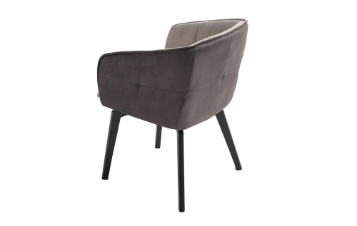 Стул HERTA 13367 LIGHT GREY серо-бежевый. Фото №9