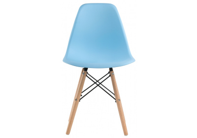 Стул деревянный Eames PC-015 blue фото Стул деревянный Eames PC-015 blue. Фото №4