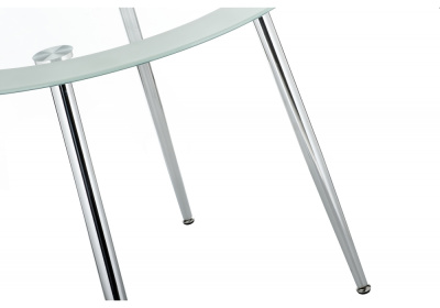 Стол стеклянный Vasko белый. Фото